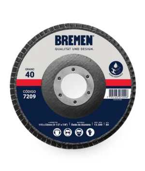 DISCO FLAP BREMEN 115  G40 ALUM