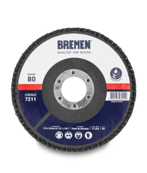 DISCO FLAP BREMEN 115  G80 ALUM