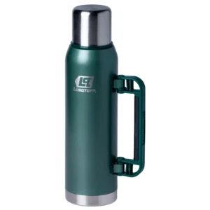 TERMO ACERO LUSQTOFF 1.3L C/MANIJA VERDE