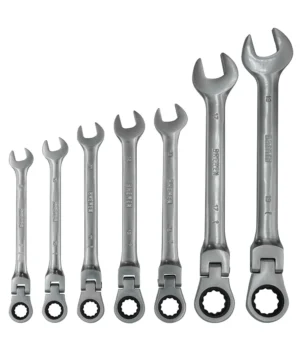 JGO LLAVES COMBINADAS BREMEN 7PZS 8-19MM C/CRIQUE ARTICULADA