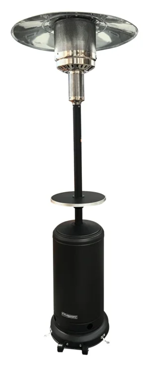 CALEFACTOR LUSQTOFF EXTERIOR SOMBRILLA NEGRO C/MESA 10.000CAL 6MTS