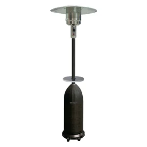 CALEFACTOR LUSQTOFF EXTERIOR SOMBRILLA RATAN NEGRO 10.000CAL 6MTS
