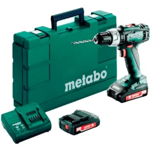 BAT - ATORNILLADOR METABO 18V 13MM C/P SB18L CARG Y 2BAT