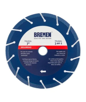 DISCO DIAMANTADO BREMEN 3 EN 1  7