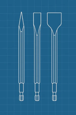 SET PUNTAS MAKITA SDS-MAX 3PZ