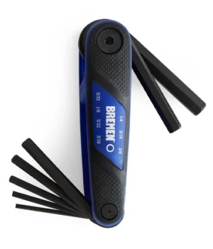 LLAVE ALLEN HEXAGONAL PLEGABLE BREMEN 7PZS 3/32-3/8"