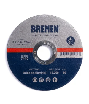 DISCO CORTE BREMEN 4.1/2 115X1.0X22  7416