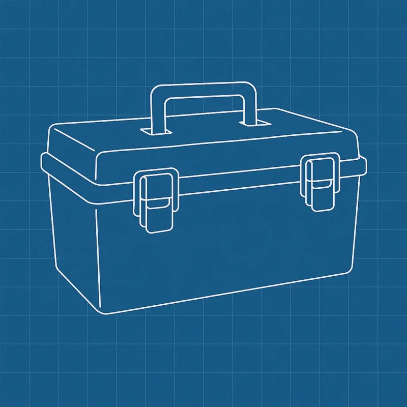 CAJA HERRAMIENTAS CROSSMAN 1BAND+MORD
