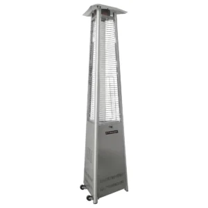 CALEFACTOR LUSQTOFF EXTERIOR PIRAMIDE ACERO 10.000CAL 6MTS